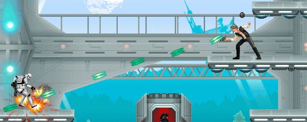Arriva il mini-game di Contra dedicato allo Star Wars Day