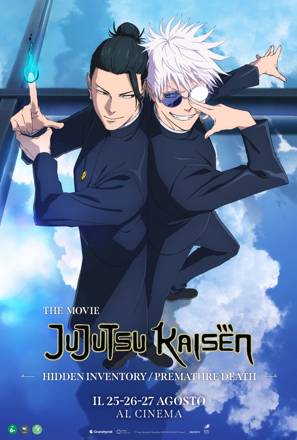 JUJUTSU KAISEN: Hidden Inventory / Premature Death – The Movie in sala per tre giorni