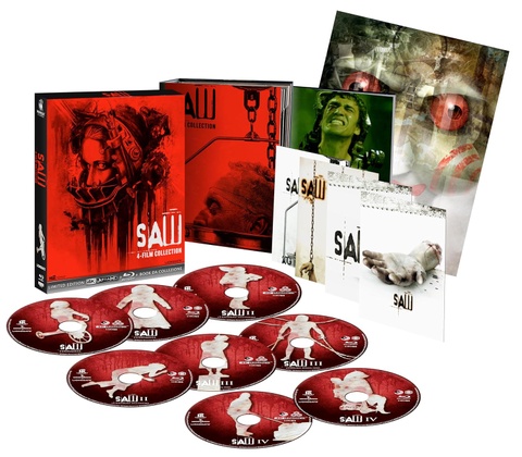 Saw - 4 Film Collection Limited Edition 1000 copies Plaion Pictures
