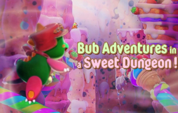 Bubble Bobble Sugar Dungeons trailer finale a un mese dalluscita