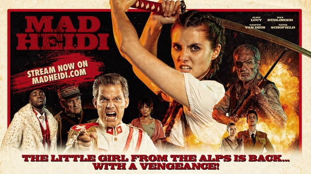 Mad Heidi la recensione del film trash di Prime Video ambientato in una Svizzera distopica