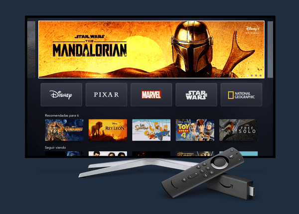 Disney+ disponibile sui dispositivi Amazon