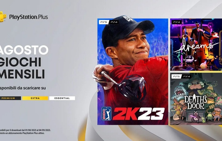 PlayStation Plus i titoli di agosto