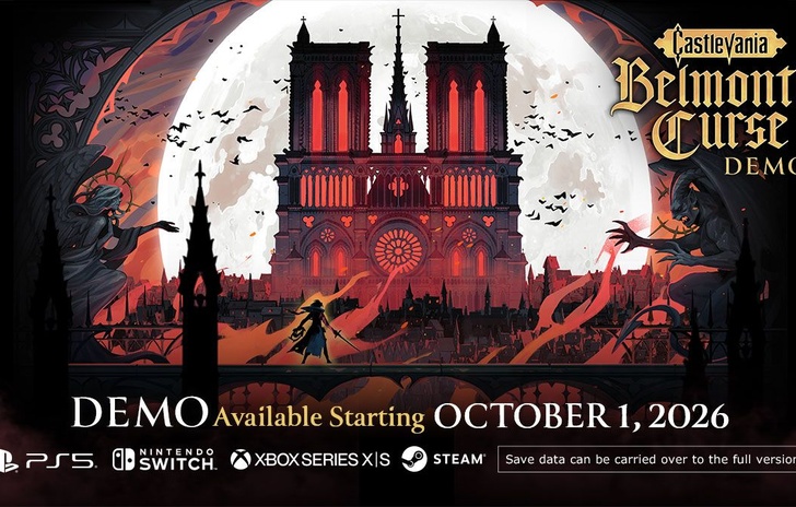 Castlevania Belmonts Curse avrà una demo da provare