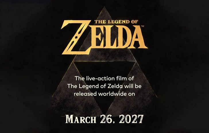 The Legend of Zelda il film in liveaction uscirà il 26 marzo 2027