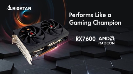 AMD Radeon RX 7600 - Scheda grafica gaming da Biostar
