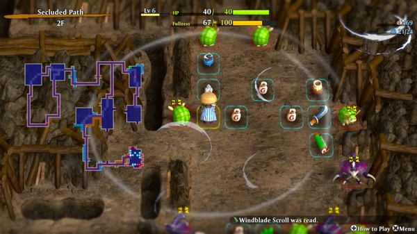 Shiren the Wanderer: The Mystery Dungeon of Serpentcoil Island – Recensione Switch