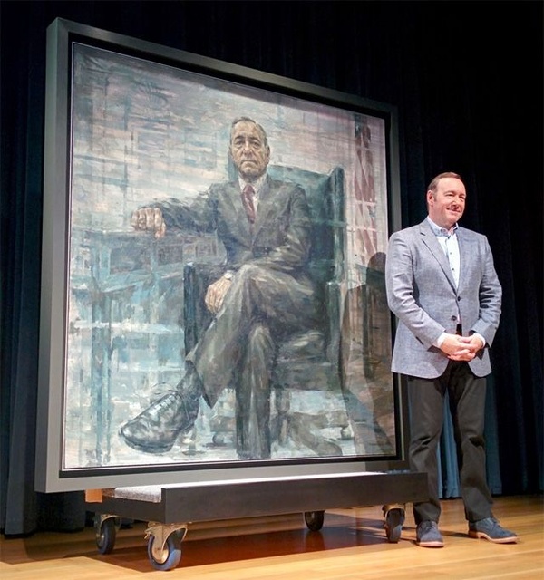 Kevin Spacey e Frank Underwood nel quadro esposto allo Smithsonian!