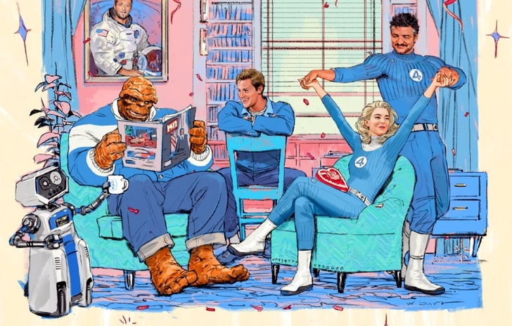 Fantastic Four e la forma de La Cosa Parla Ebon MossBachrach