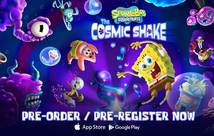 SpongeBob SquarePants The Cosmic Shake su mobile dal 12 dicembre