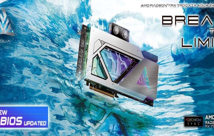 AMD Radeon RX 7900 XTX AQUA 24GB OC Nuovo vBIOS