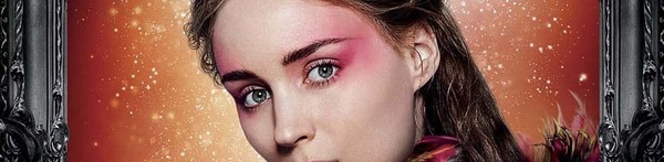 I character poster di Pan con Hugh Jackman e Rooney Mara