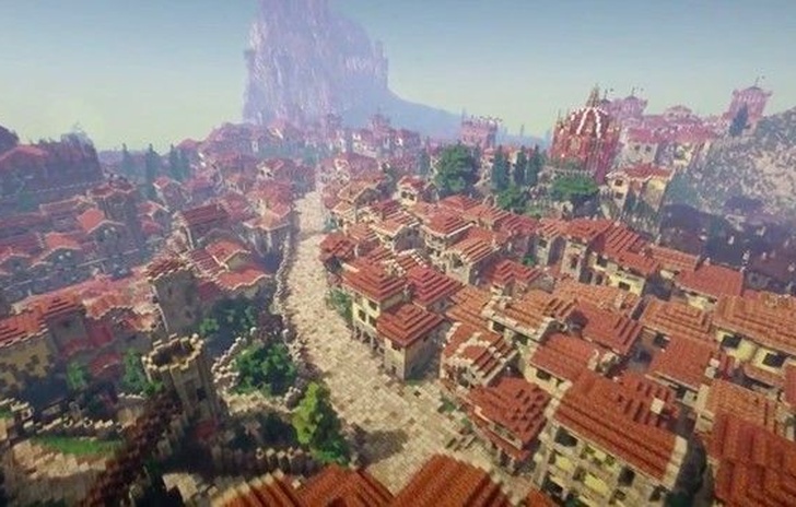 Tutto Westeros realizzato con Minecraft