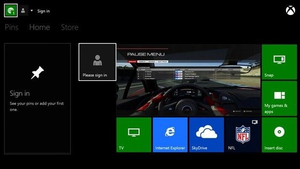 Un mock-up della dashboard di Xbox One, cattura l'attenzione di Microsoft