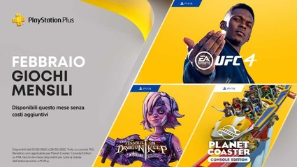 Playstation Plus, i titoli di febbraio