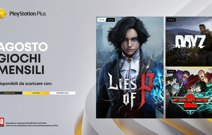 PlayStation Plus i giochi di agosto con Lies of P