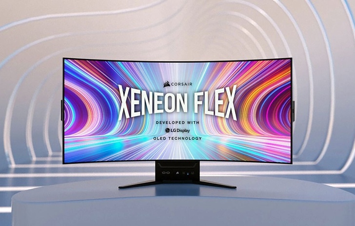 Xeneon Flex LOLED pieghevole di Corsair