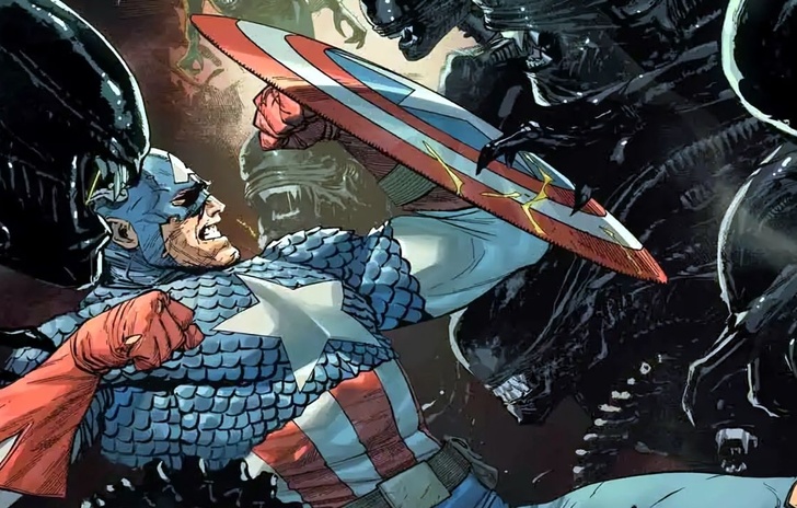 Marvel annuncia Alien vs Capitan America  Crossover storico