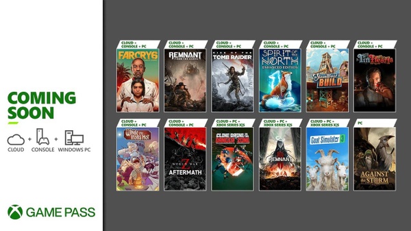 Xbox Game Pass: la prima ondata di dicembre