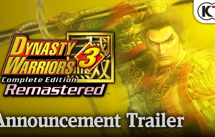 DYNASTY WARRIORS 3 Complete Edition Remastered Confirmed for PC Switch PlayStation and Xbox