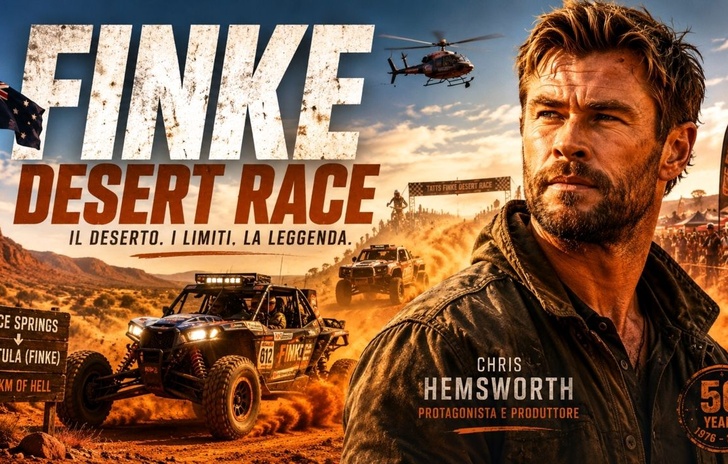 Chris Hemsworth porta al cinema la Finke Desert Race