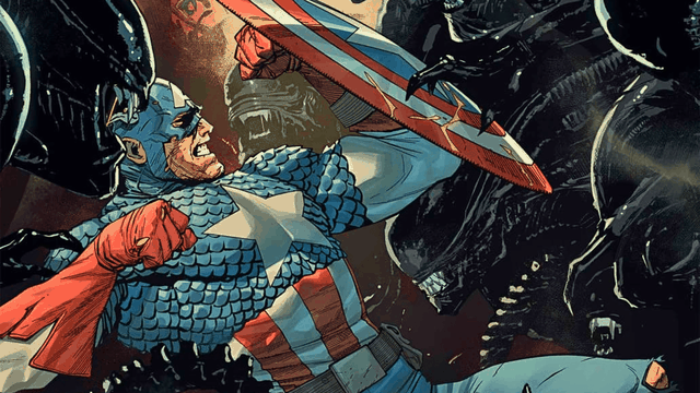 SDCC 2025 Alien vs Captain America è realtà e la guerra ora arriva dallo spazio