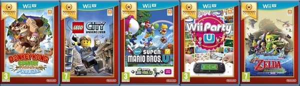 Cinque nuovi Nintendo Selects in arrivo su Wii U