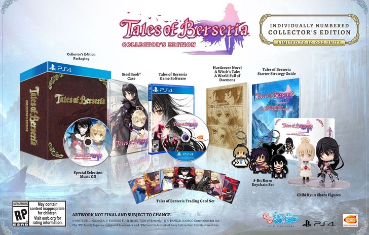 Tales of Berseria datato in Occidente  mostrata la Collectors Edition