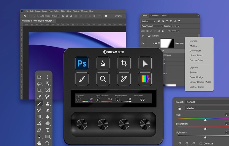 Elgato per Adobe Integrazione di Photoshop con Stream Deck