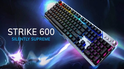 MSI Strike 600 - Switch Kailh Midnight Pro Silent Tactile