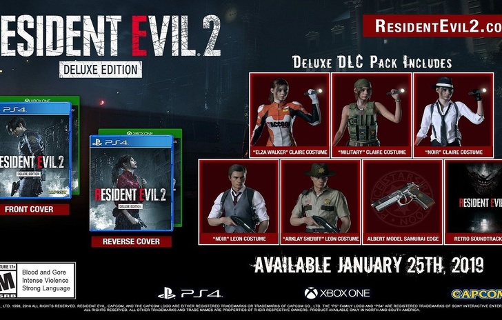 La Deluxe edition di Resident Evil 2 conterrà gradite sorprese