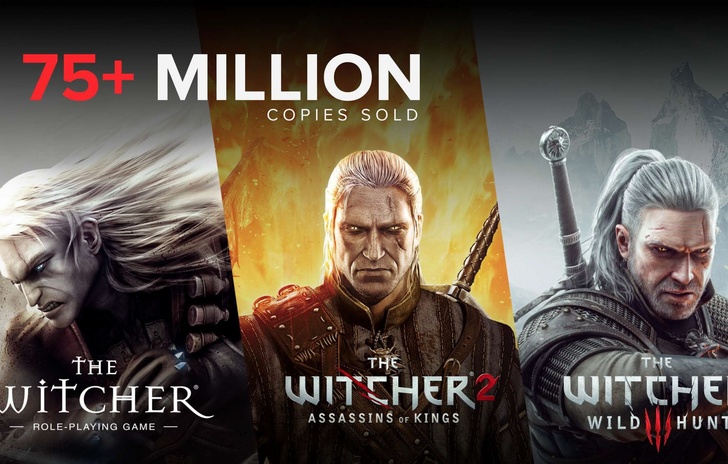 The Witcher 3 a quota 50 milioni di copie vendute la serie supera i 75 milioni