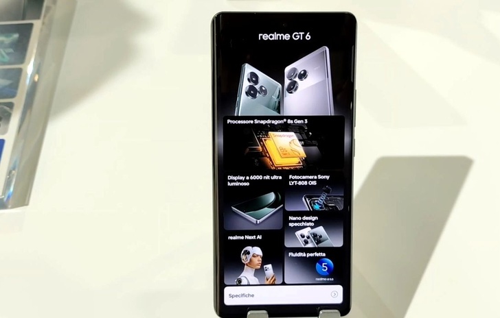 Realme GT 6 Tanta tecnologia allavanguardia
