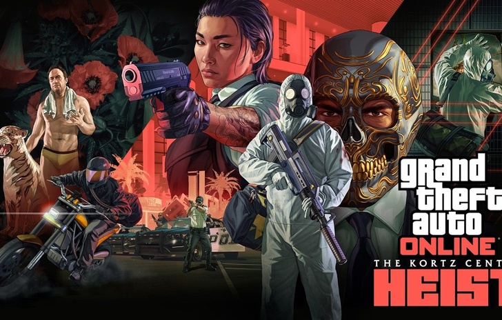GTA Online si aggiorna con The Kortz Center Heist