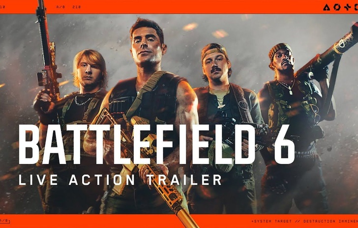 Battlefield 6 Pulverizes Zac Efron in LiveAction Trailer