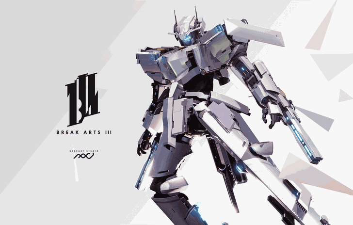 Break Arts III il battleracing coi mech uscirà in primavera su PC