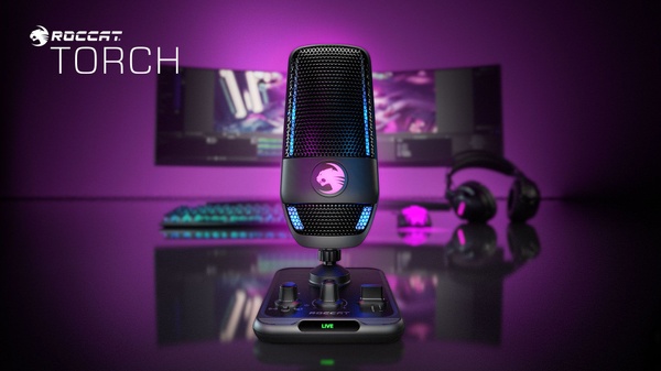 Roccat svela il nuovo microfono torch