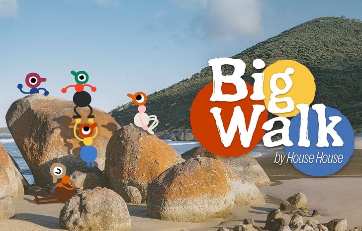 Big Walk il trailer di lancio dello stravagante cooperativo
