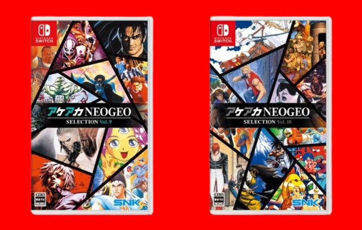 SNK Announces ACA NeoGeo Selection Volumes 9 and 10 for Switch