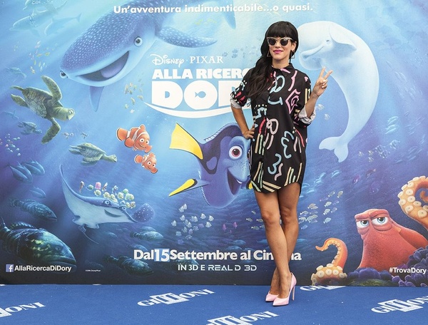 Baby K al Giffoni Film Festival per presentare Alla Ricerca di Dory