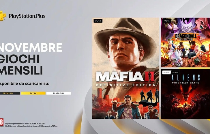 PlayStation Plus i titoli di novembre