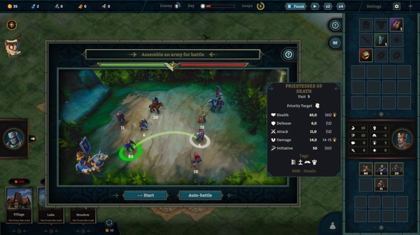 Kingdom Loop: anteprima di un clone di Loop Hero ancora molto acerbo
