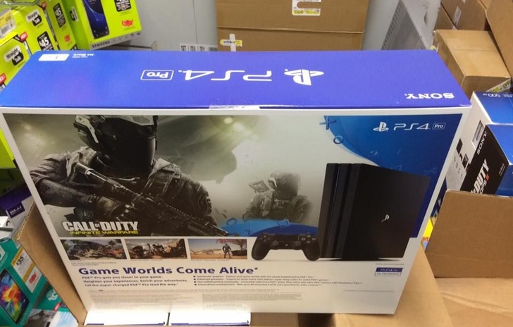 Come sarà la scatola della PS4 Pro
