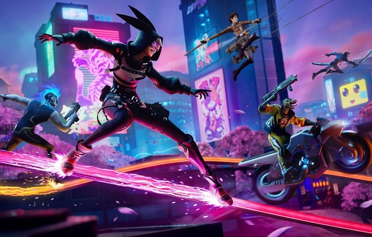 Fortnite su un camion in movimento quando il falso diventa virale