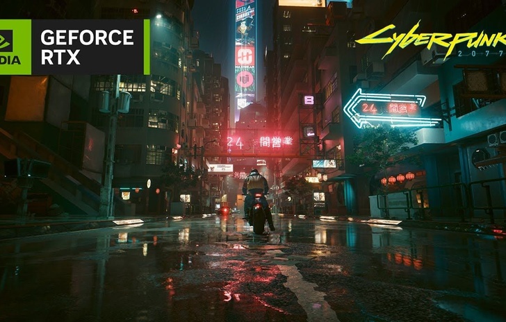 Cyberpunk 2077 si fa bello col Full Ray Tracing