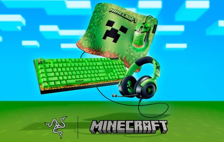 Razer e Minecraft Collezione ufficiale per i fan del gioco