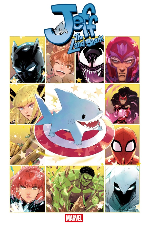 Jeff the Land Shark debutta nella sua prima serie a fumetti: tutte le cover rivelate