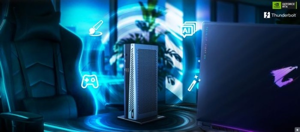 GIGABYTE trasforma gli ultrabook in PC gaming con AI BOX RTX 50