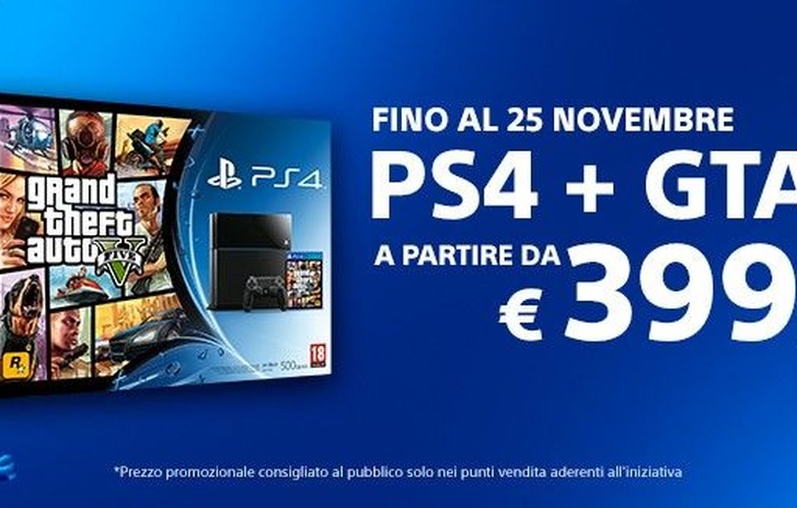 Bundle PS4GTA V a prezzo speciale