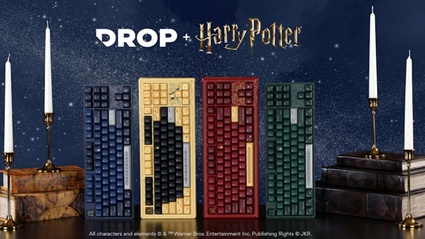 Drop e la nuova collezione di tastiere Harry Potter